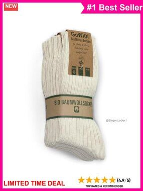 97% Cotton Crew Socks Moisture-Wicking Breathable Calf Socks